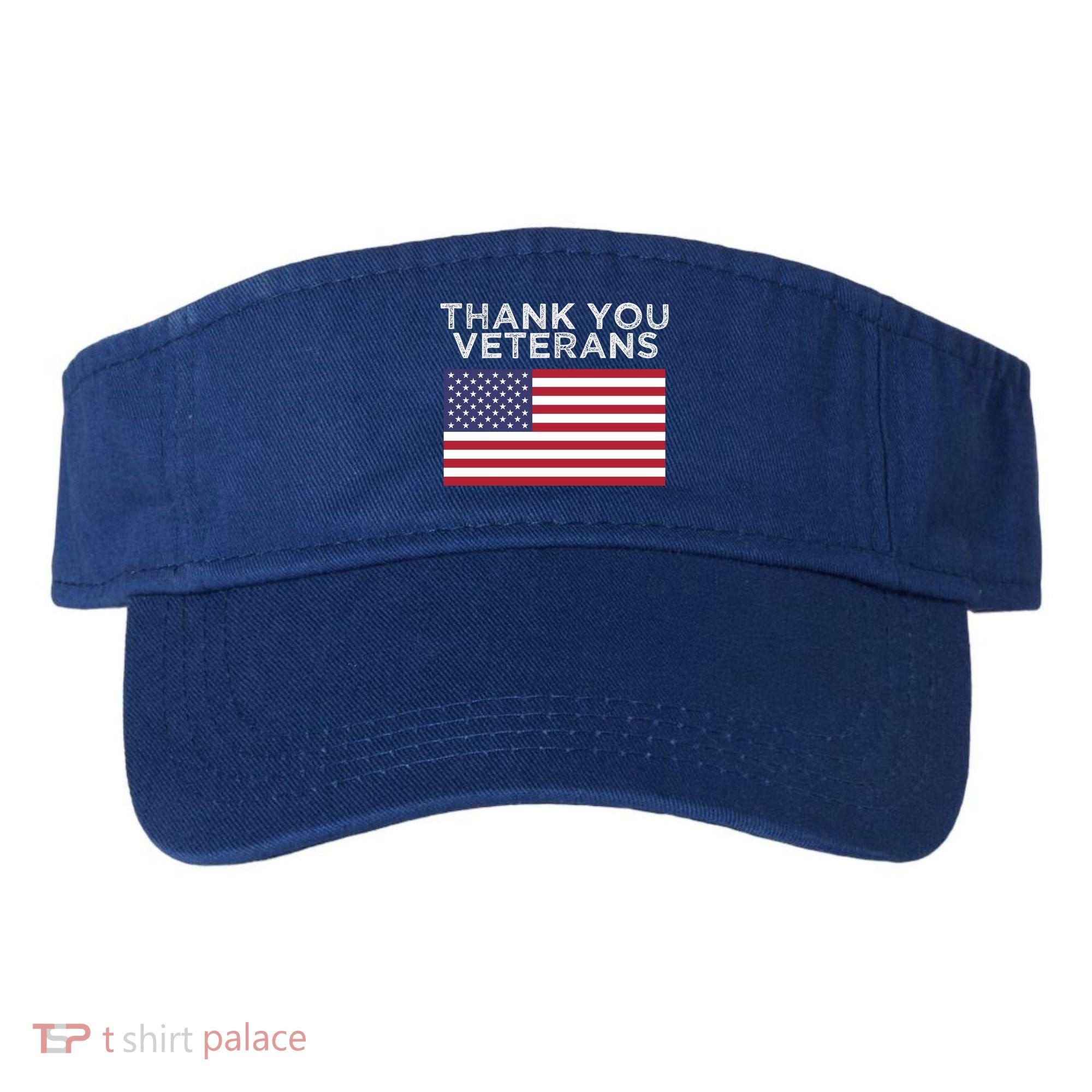 Thank You Veterans For Veterans Day Gift Visor