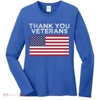 Thank You Veterans For Veterans Day Gift Women's Long Sleeve Shirt thumb 0