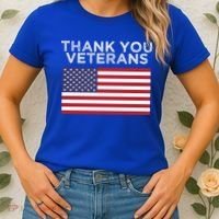 Thank You Veterans For Veterans Day Gift Women's T-Shirt thumb 2