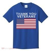 Thank You Veterans For Veterans Day Gift Kids T-Shirt thumb 0