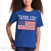 Thank You Veterans For Veterans Day Gift Kids T-Shirt thumb 2