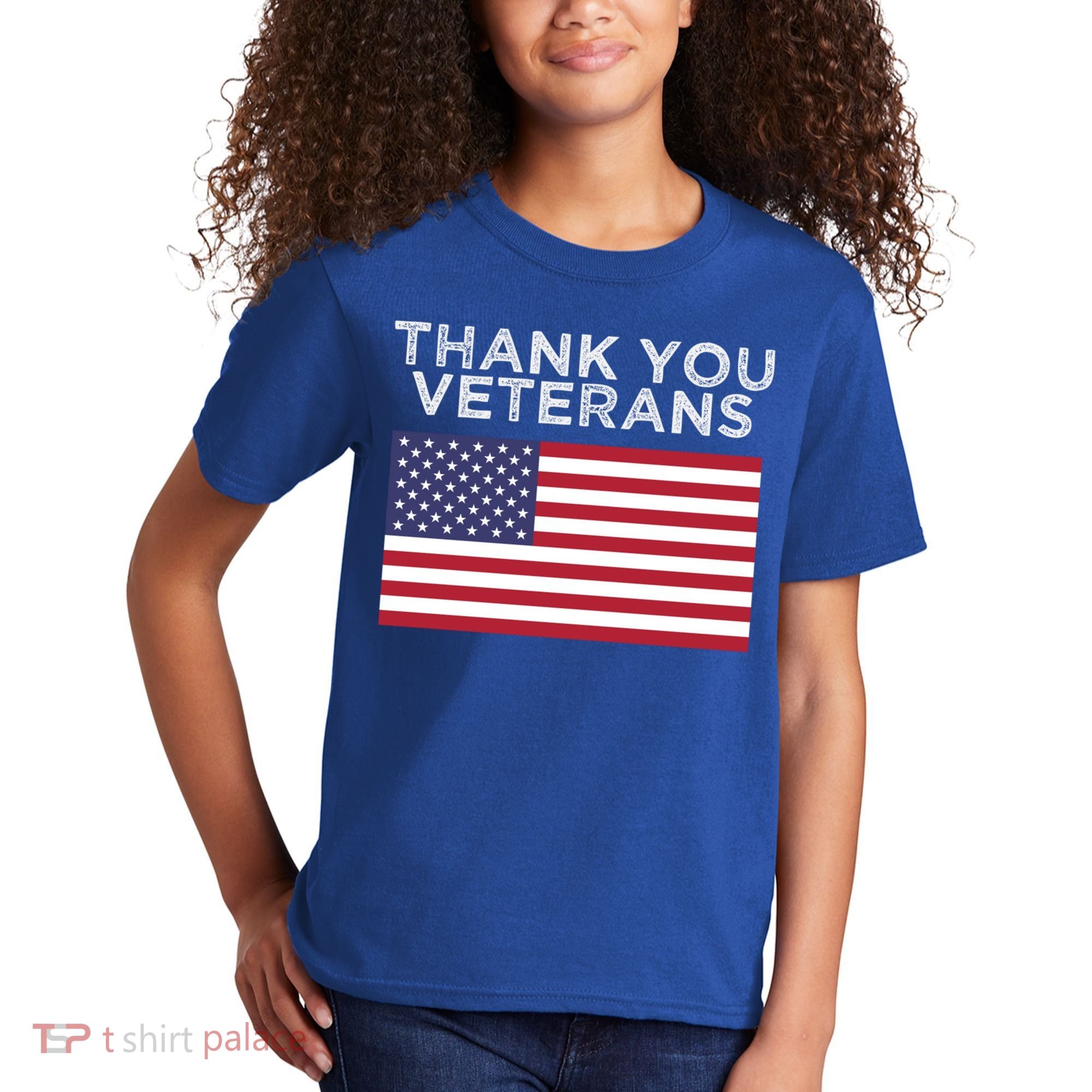 Thank You Veterans For Veterans Day Gift Kids T-Shirt