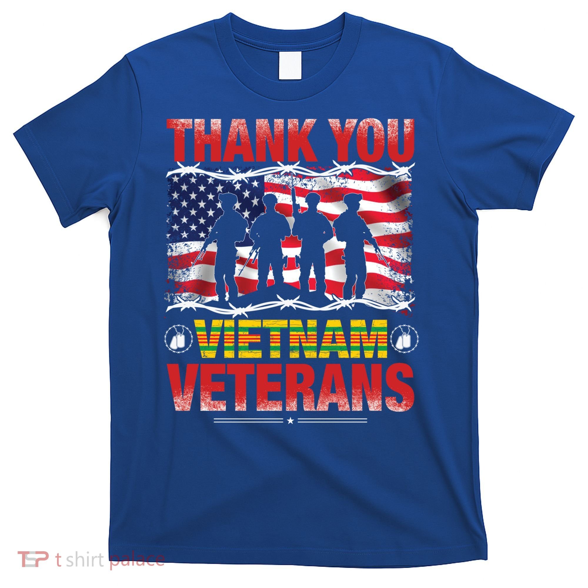 Thank You Vietnam Veterans Happy Veterans Day Proud Family Gift T-Shirt
