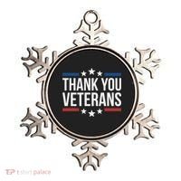 Thank You Veterans Gift Ornament thumb 0