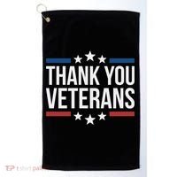 Thank You Veterans Gift Golf Towel thumb 0