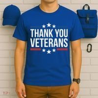 Thank You Veterans Gift T-Shirt thumb 6