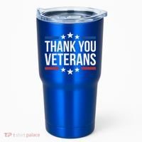 Thank You Veterans Gift Tumbler thumb 0