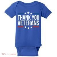 Thank You Veterans Gift Baby Bodysuit thumb 0
