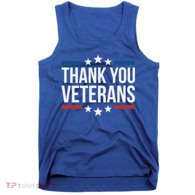 Thank You Veterans Gift Tank Top