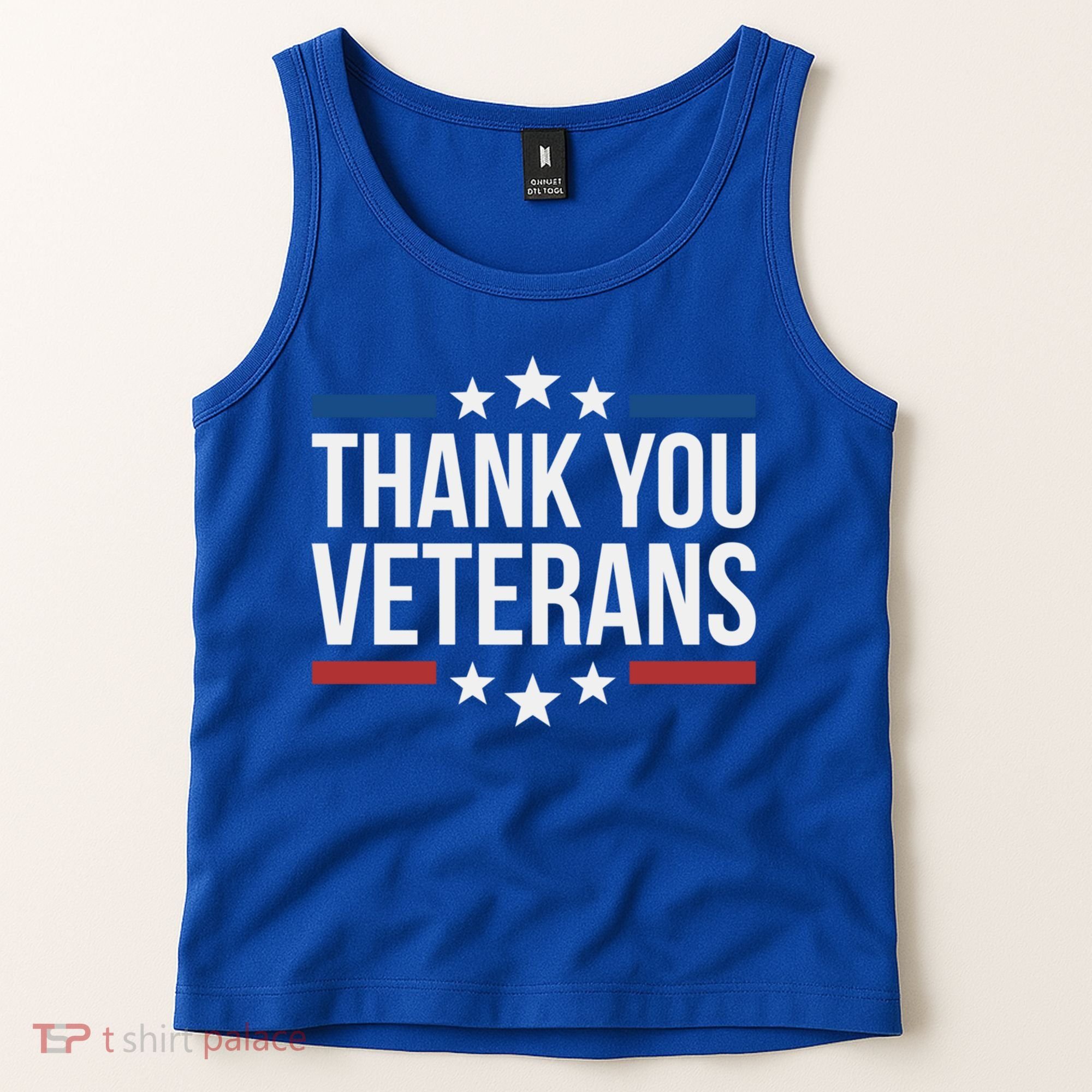 Thank You Veterans Gift Tank Top