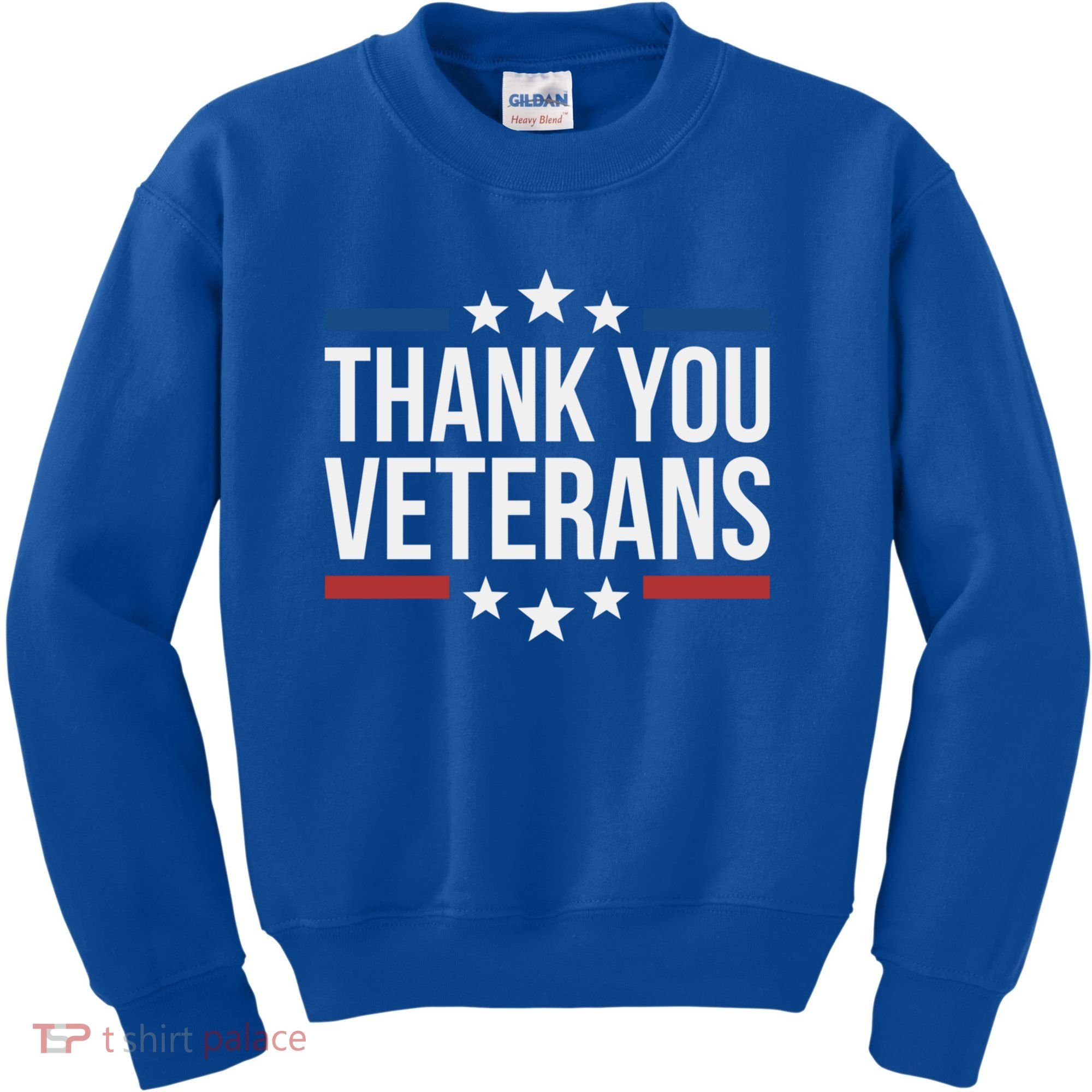 Thank You Veterans Gift Kids Sweatshirt