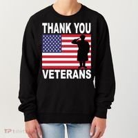 Thank You Veterans Gift Veterans Day Gift Women's Sweatshirt thumb 0