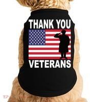 Thank You Veterans Gift Veterans Day Gift Doggie Tank thumb 0