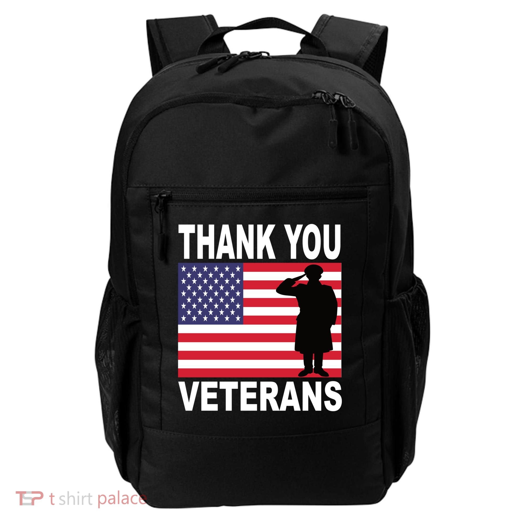 Thank You Veterans Gift Veterans Day Gift Backpack
