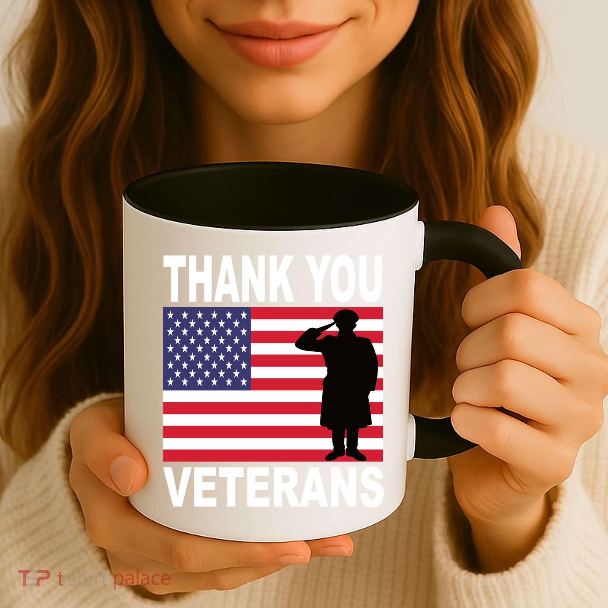 Thank You Veterans Gift Veterans Day Gift Coffee Mug