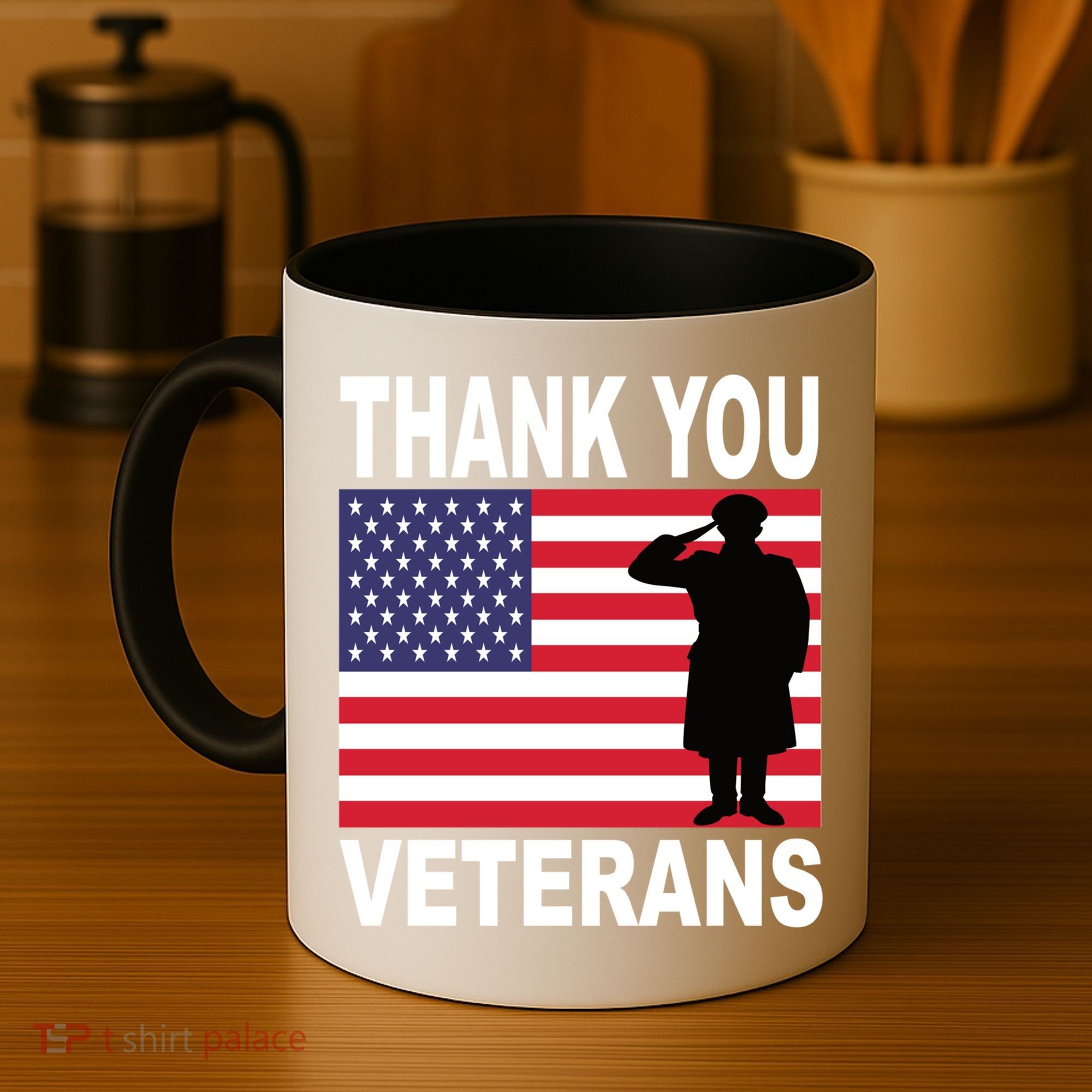 Thank You Veterans Gift Veterans Day Gift Coffee Mug