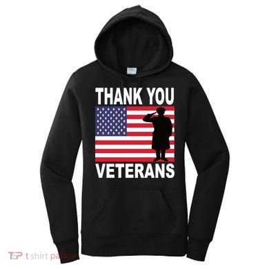 Thank You Veterans Gift Veterans Day Gift Women's Hoodie