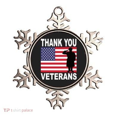 Thank You Veterans Gift Veterans Day Gift Ornament