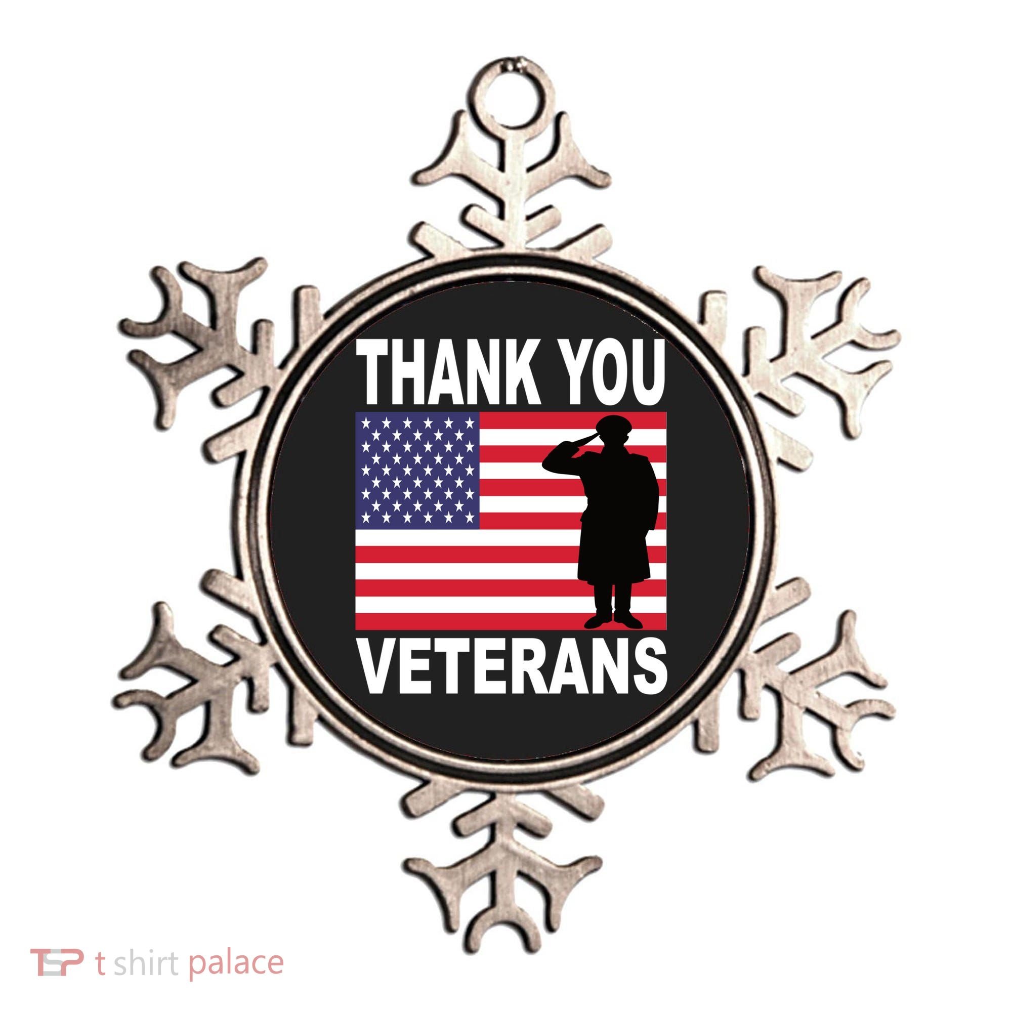 Thank You Veterans Gift Veterans Day Gift Ornament