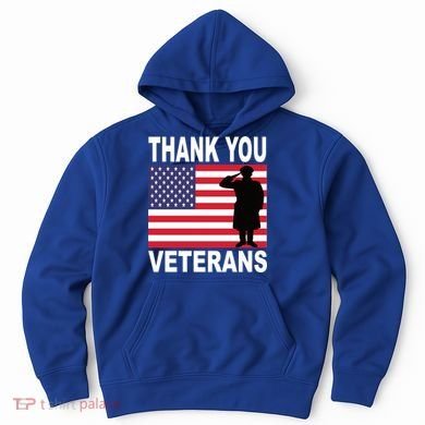 Thank You Veterans Gift Veterans Day Gift Hoodie
