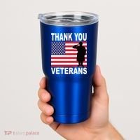 Thank You Veterans Gift Veterans Day Gift Tumbler thumb 2