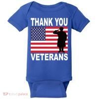 Thank You Veterans Gift Veterans Day Gift Baby Bodysuit thumb 0