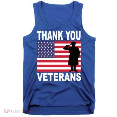 Thank You Veterans Gift Veterans Day Gift Tank Top