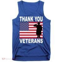 Thank You Veterans Gift Veterans Day Gift Tank Top thumb 0
