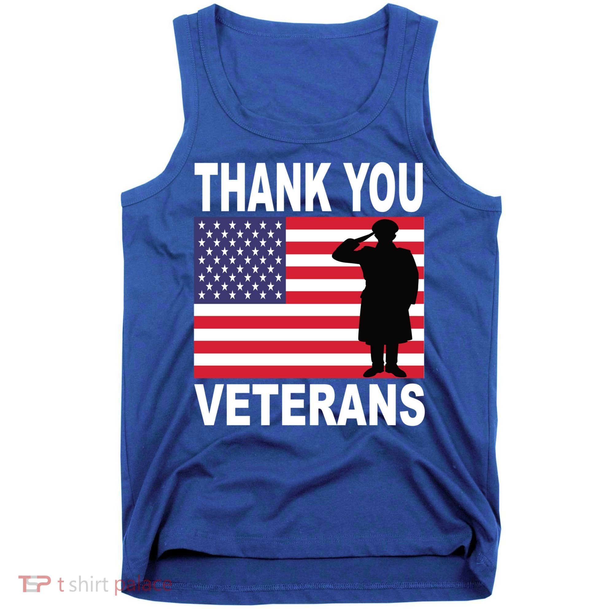 Thank You Veterans Gift Veterans Day Gift Tank Top