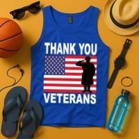 Thank You Veterans Gift Veterans Day Gift Tank Top thumb 4