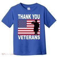 Thank You Veterans Gift Veterans Day Gift Toddler T-Shirt thumb 0