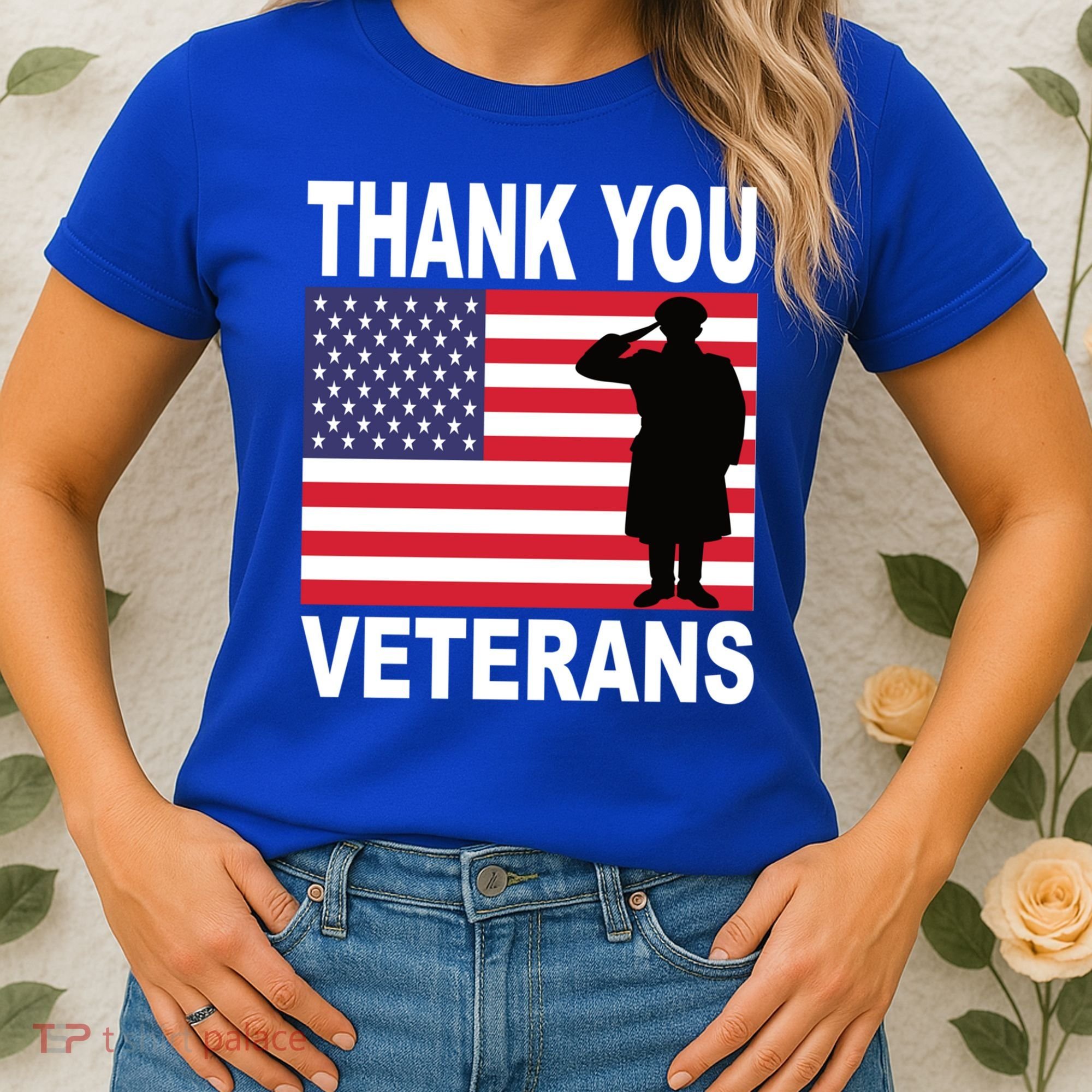 Thank You Veterans Gift Veterans Day Gift Women's T-Shirt