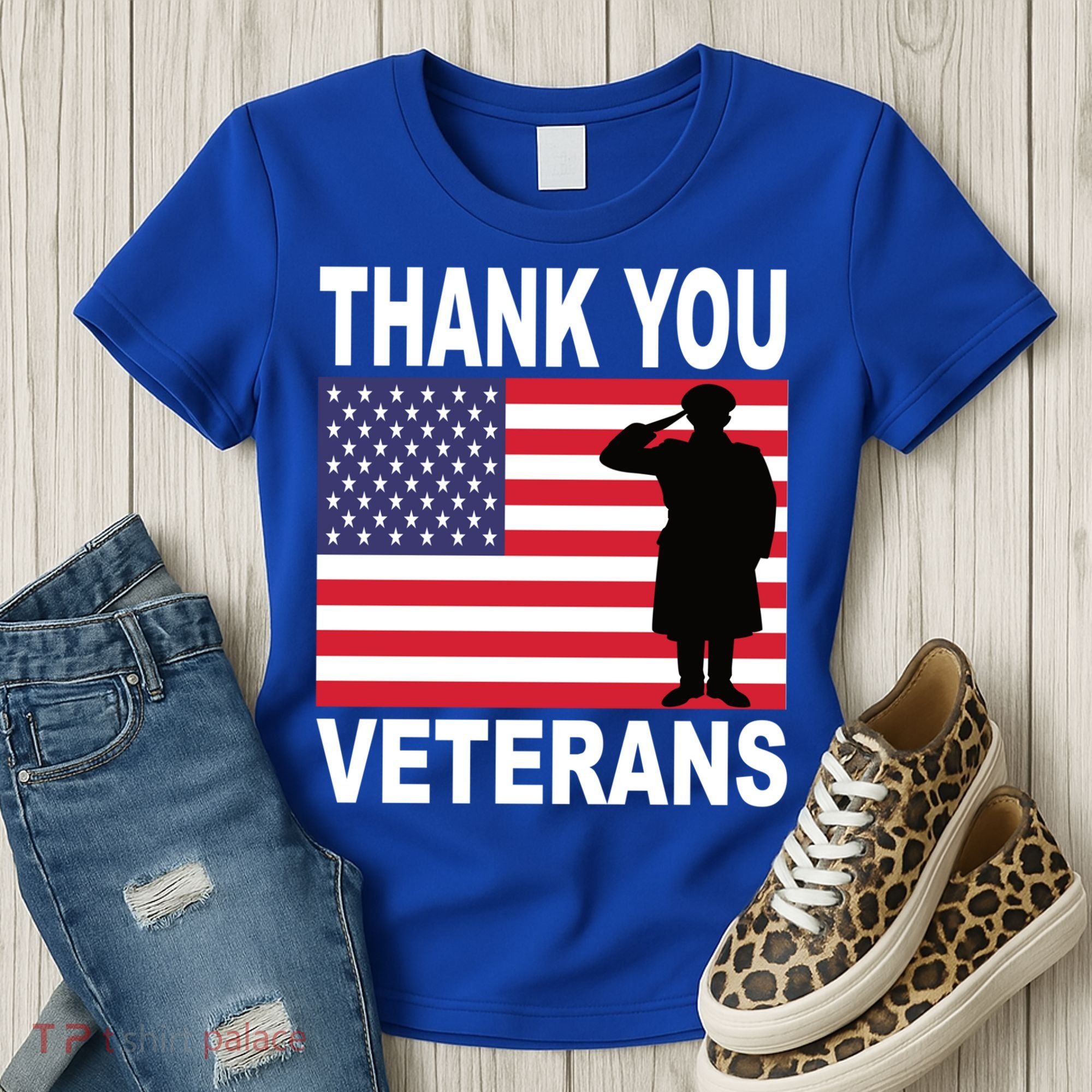 Thank You Veterans Gift Veterans Day Gift Women's T-Shirt