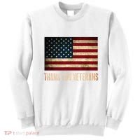 Thank You Veterans Day Military Life Army Affairs Grateful Sweatshirt thumb 0