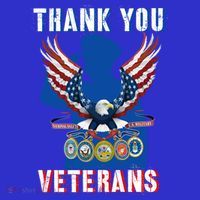 Thank You Veterans Combat Veteran Day American Flag Gift T-Shirt thumb 7