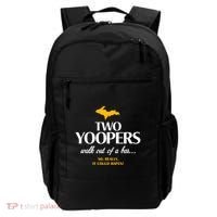 Two Yoopers Walk Out Of A Bar No Really It Could Happen Backpack thumb 0