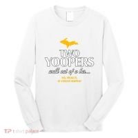 Two Yoopers Walk Out Of A Bar No Really It Could Happen Long Sleeve Shirt thumb 0
