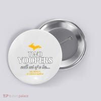 Two Yoopers Walk Out Of A Bar No Really It Could Happen Button thumb 0