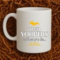 Two Yoopers Walk Out Of A Bar No Really It Could Happen Coffee Mug thumb 2