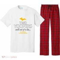 Two Yoopers Walk Out Of A Bar No Really It Could Happen Pajama Set thumb 0