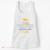 Two Yoopers Walk Out Of A Bar No Really It Could Happen Women's Tank Top thumb 0