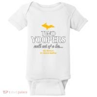 Two Yoopers Walk Out Of A Bar No Really It Could Happen Baby Bodysuit thumb 0