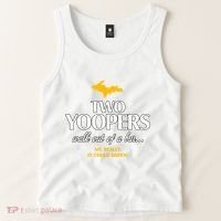 Two Yoopers Walk Out Of A Bar No Really It Could Happen Tank Top thumb 2