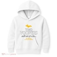 Two Yoopers Walk Out Of A Bar No Really It Could Happen Kids Hoodie thumb 0