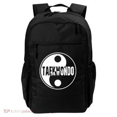 Taekwondo Yin Yang Tae Kwon Do Duality Tee Backpack