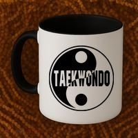 Taekwondo Yin Yang Tae Kwon Do Duality Tee Coffee Mug thumb 2