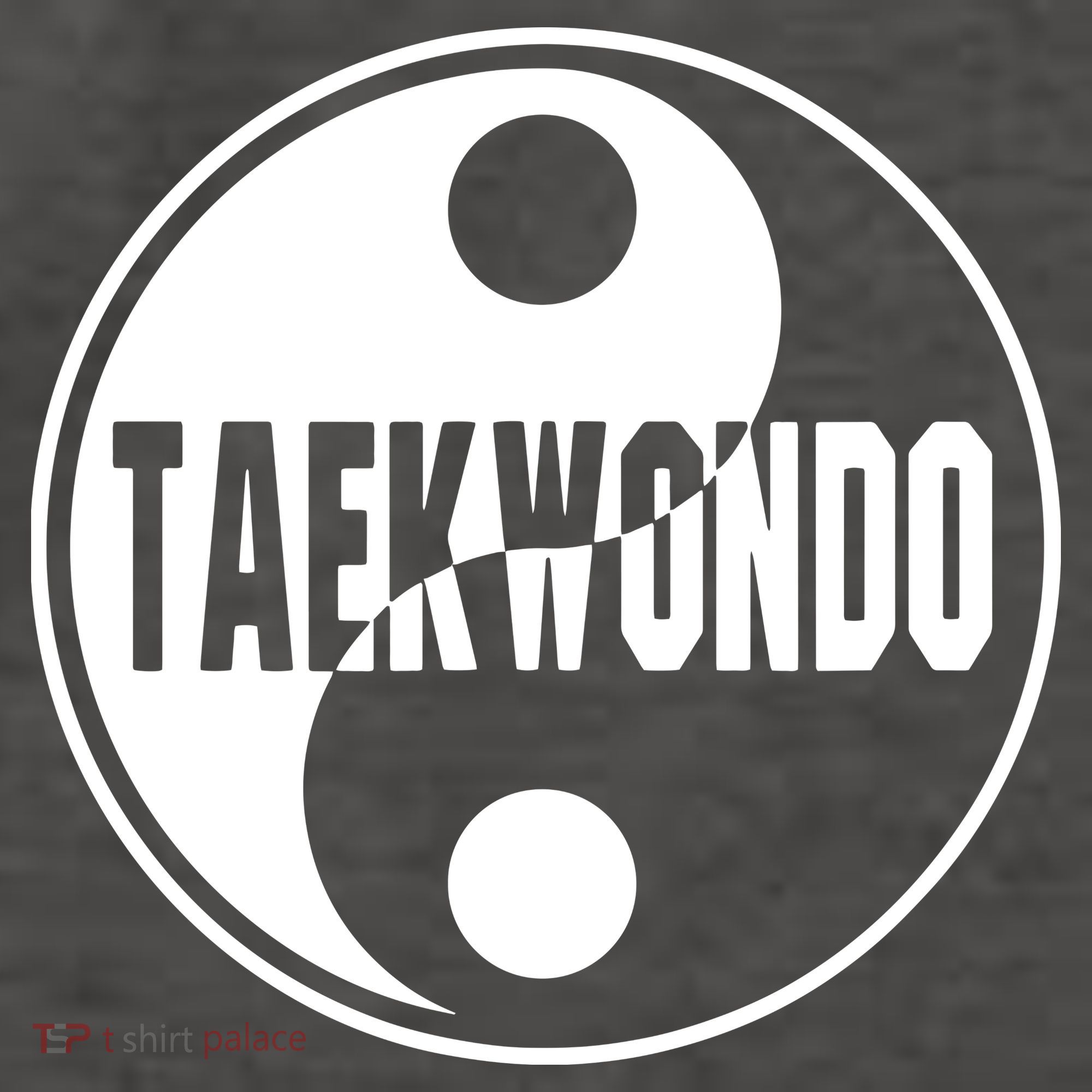 Taekwondo Yin Yang Tae Kwon Do Duality Tee Vector Backpack