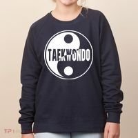Taekwondo Yin Yang Tae Kwon Do Duality Tee Women's Sweatshirt thumb 0