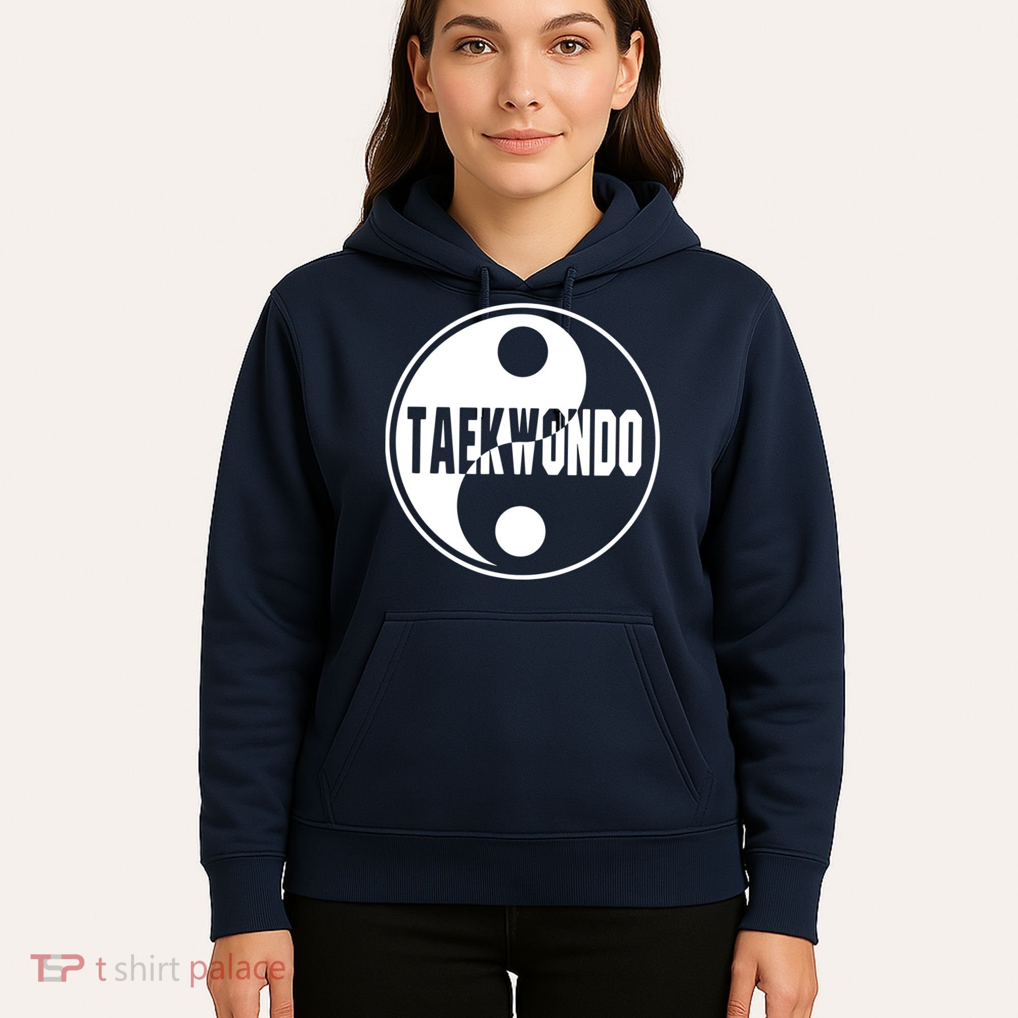 Taekwondo Yin Yang Tae Kwon Do Duality Tee Hoodie