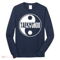 Taekwondo Yin Yang Tae Kwon Do Duality Tee Long Sleeve Shirt thumb 0